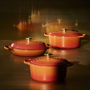Le Creuset Flamme Dorée Signature Cast Iron Oval Casserole 29cm  